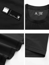 Футболка KELME Round Neck Short Sleeve T-Shirt Black