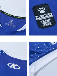 Футболка KELME Short Sleeve Football Jersey Blue