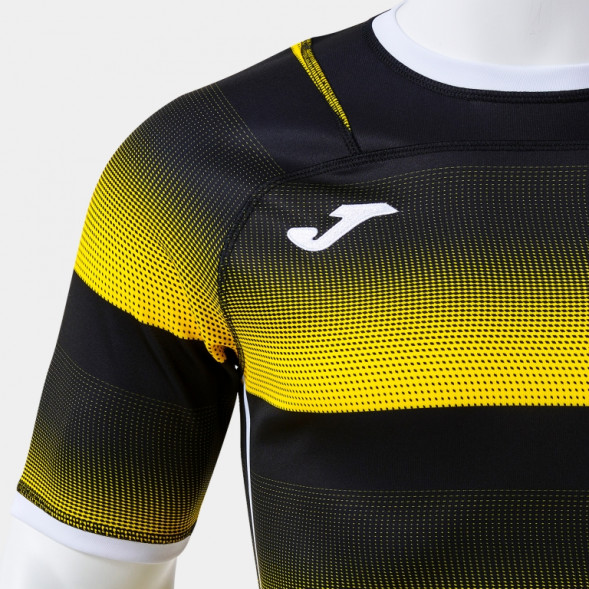 ФУТБОЛКА С КОРОТКИМ РУКАВОМ STONE RUGBY PRO ЖЁЛТЫЙ ЧЁРНЫЙ