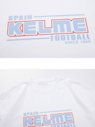 Футболка KELME Round Neck Short Sleeve T-Shirt White