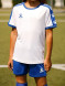 Детская футбольная форма KELME Short Sleeve Football Set Kids (White/Blue)
