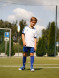 Детская футбольная форма KELME Short Sleeve Football Set Kids (White/Blue)