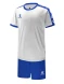 Детская футбольная форма KELME Short Sleeve Football Set Kids (White/Blue)