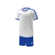 Детская футбольная форма KELME Short Sleeve Football Set Kids (White/Blue)