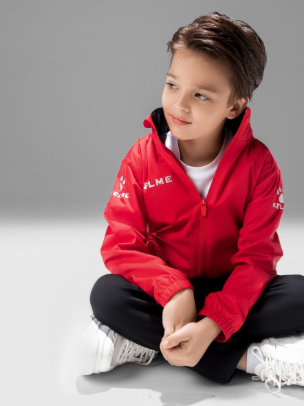 Детская ветровка KELME Children's Raincoat Red