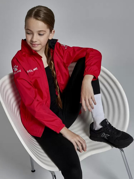 Детская ветровка KELME Children's Raincoat Red