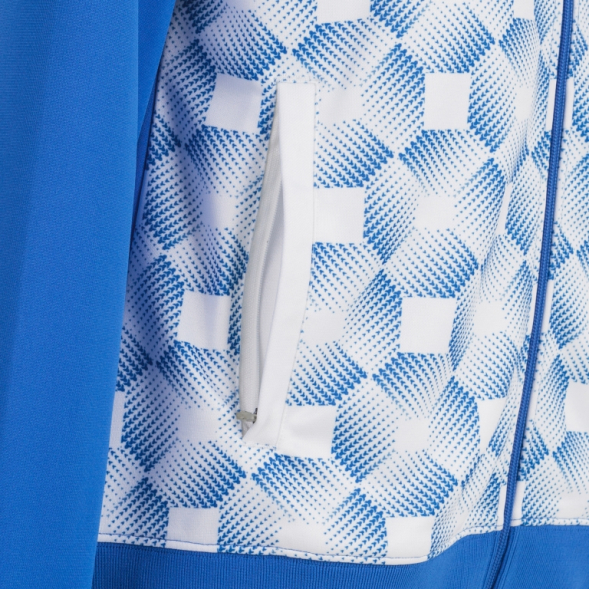 Джемпер с капюшоном SUPERNOVA III Синий-белый