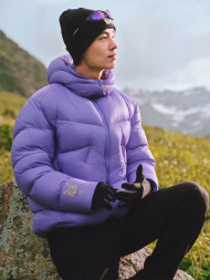 Пуховик KELME Regular Hooded Down Jacket Violet