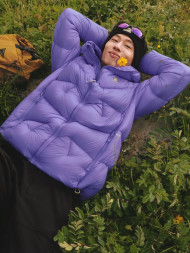 Пуховик KELME Regular Hooded Down Jacket Violet