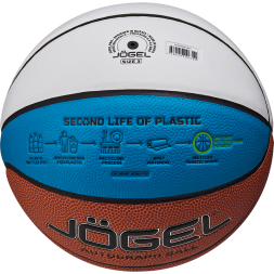 Мяч баскетбольный JÖGEL ECOBALL 2.0 Autograph №3