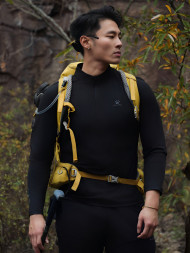 Лонгслив KELME Half Placket Long Sleeve T-shirt Black