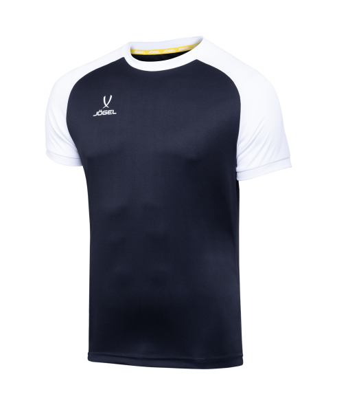 Футболка игровая JOGEL CAMP Reglan Jersey, черный/белый, детский