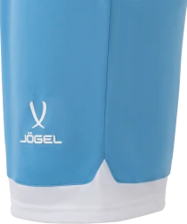 Шорты игровые JOGEL DIVISION PerFormDRY Union Shorts, голубой/белый/белый