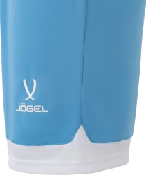 Шорты игровые JOGEL DIVISION PerFormDRY Union Shorts, голубой/белый/белый