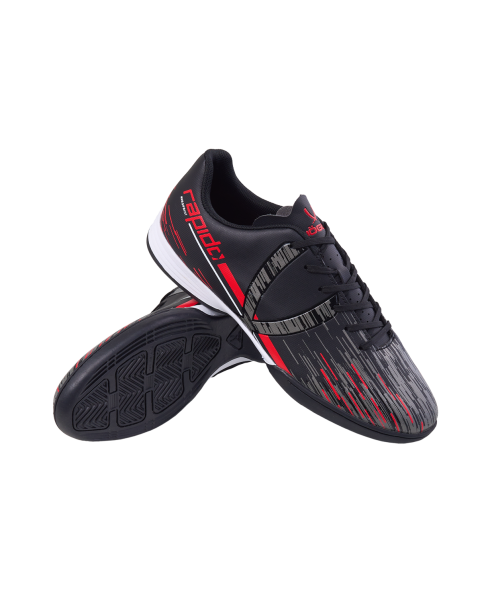 БЕЗ УПАКОВКИ Бутсы зальные JOGEL Rapido IN Black/grey