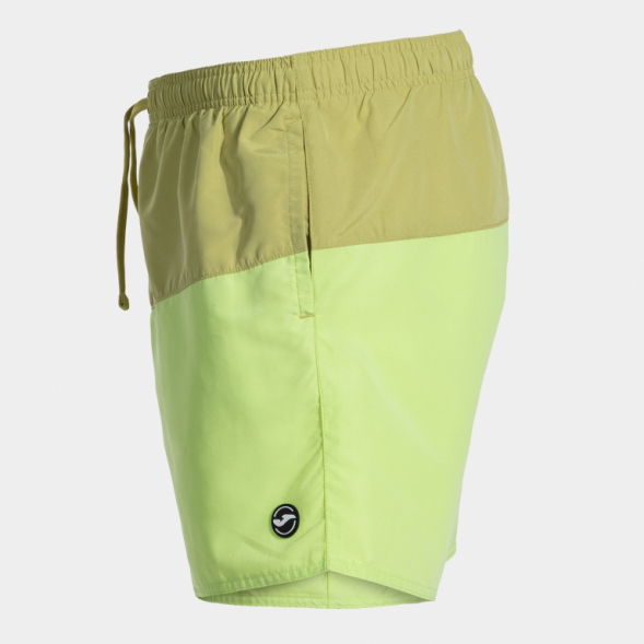 BERMUDA DE BAÑO SANTA MÓNICA VERDE LIMA