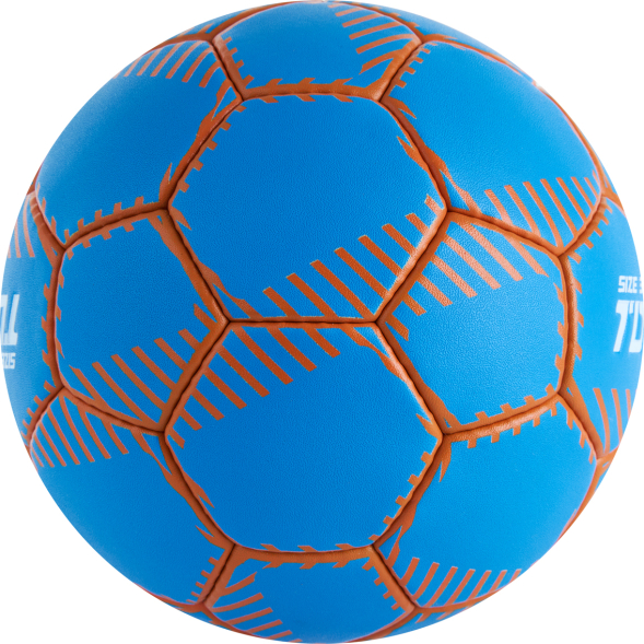 Мяч ганд. TORRES Club, H32443, р.3, ПУ, 5 подкл. слоев, руч. сшивка, синий