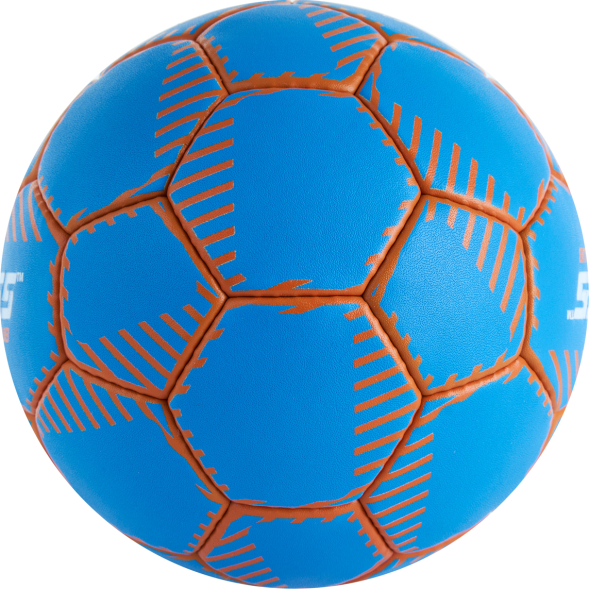 Мяч ганд. TORRES Club, H32443, р.3, ПУ, 5 подкл. слоев, руч. сшивка, синий