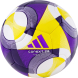 Мяч футзал. ADIDAS Conext 25 Pro Sala JH1278, р.4, FIFA Quality Pro, 18п, ПУ, руч.сш, фиолетово-желт
