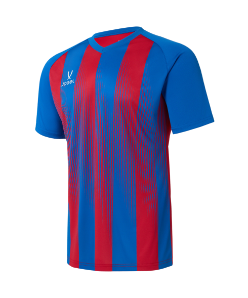 Футболка игровая JOGEL CAMP Striped Jersey, красный/синий