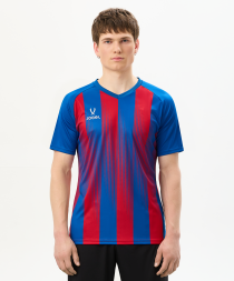 Футболка игровая JOGEL CAMP Striped Jersey, красный/синий