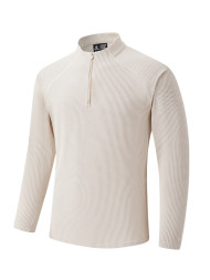 Лонгслив KELME Half-open Long-sleeved T-shirt Beige