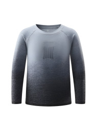 Термобелье (верх) KELME Long-sleeved Bodysuit Black/Grey