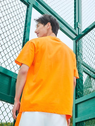 Футболка KELME Round Neck Short Sleeve T-Shirt Orange