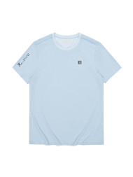 Футболка KELME Round Neck Short Sleeve T-Shirt Light Blue
