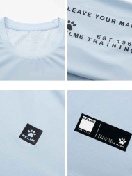 Футболка KELME Round Neck Short Sleeve T-Shirt Light Blue