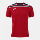 ФУТБОЛКА С КОРОТКИМ РУКАВОМ TOLEDO II КРАСНЫЙ ТЕМНО-СИНИЙ