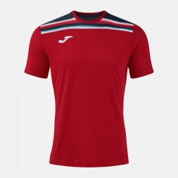 ФУТБОЛКА С КОРОТКИМ РУКАВОМ TOLEDO II КРАСНЫЙ ТЕМНО-СИНИЙ