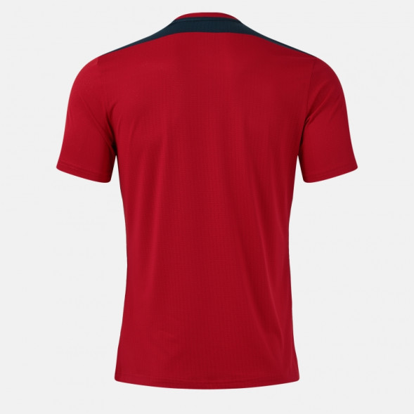ФУТБОЛКА С КОРОТКИМ РУКАВОМ TOLEDO II КРАСНЫЙ ТЕМНО-СИНИЙ
