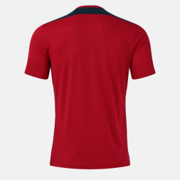 ФУТБОЛКА С КОРОТКИМ РУКАВОМ TOLEDO II КРАСНЫЙ ТЕМНО-СИНИЙ