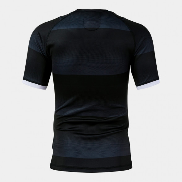 ФУТБОЛКА С КОРОТКИМ РУКАВОМ STONE RUGBY PRO ЧЕРНЫЙ БЕЛЫЙ