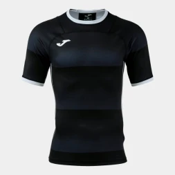 ФУТБОЛКА С КОРОТКИМ РУКАВОМ STONE RUGBY PRO ЧЕРНЫЙ БЕЛЫЙ