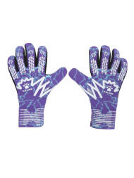 Перчатки вратарские KELME Professional Goalkeeper Gloves (Violet/White)
