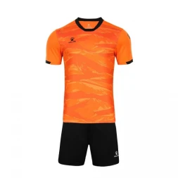 Футбольная форма KELME Short Sleeve Football Suit (Orange/Black)