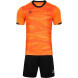 Футбольная форма KELME Short Sleeve Football Suit (Orange/Black)