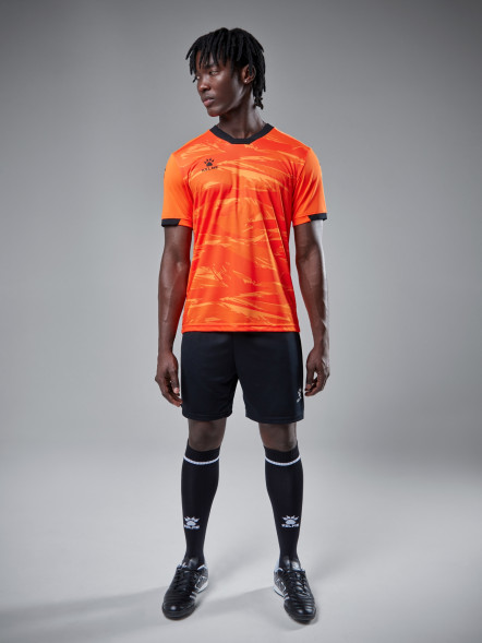 Футбольная форма KELME Short Sleeve Football Suit (Orange/Black)