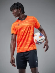 Футбольная форма KELME Short Sleeve Football Suit (Orange/Black)