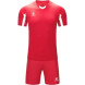 Детская футбольная форма KELME Football Suit (Red/White)