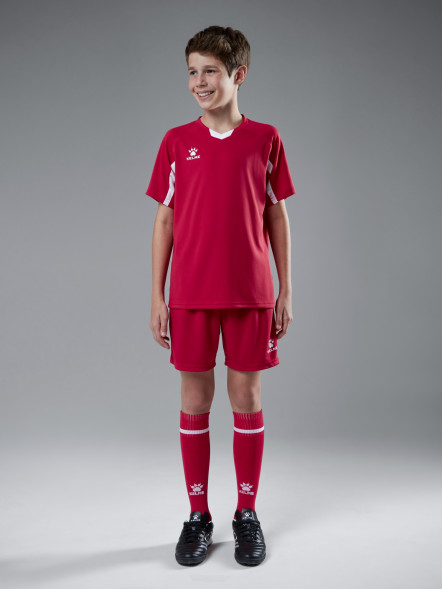 Детская футбольная форма KELME Football Suit (Red/White)