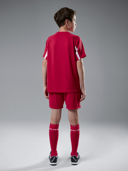 Детская футбольная форма KELME Football Suit (Red/White)