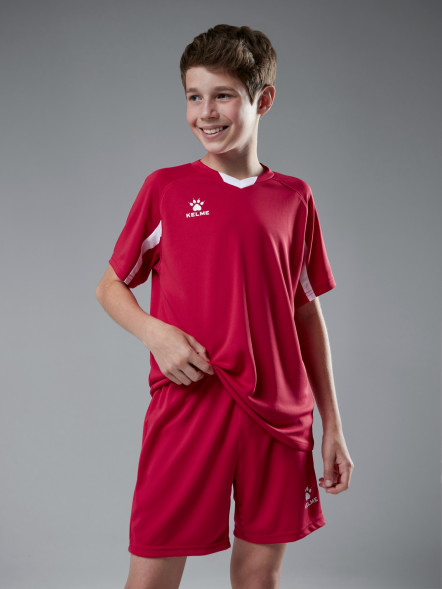 Детская футбольная форма KELME Football Suit (Red/White)