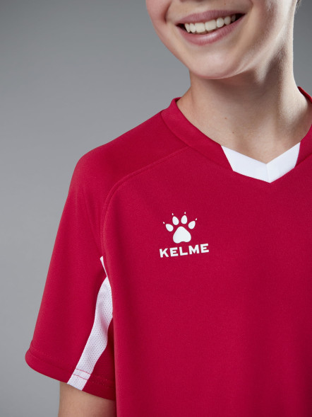 Детская футбольная форма KELME Football Suit (Red/White)