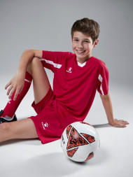 Детская футбольная форма KELME Football Suit (Red/White)