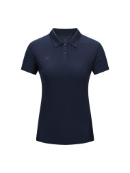 Футболка-поло KELME Women's Short-sleeved Polo Shirt Dark Blue