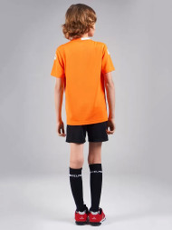 Детская футбольная форма KELME S/S Football Set Kid (Orange/Black)