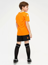 Детская футбольная форма KELME S/S Football Set Kid (Orange/Black)